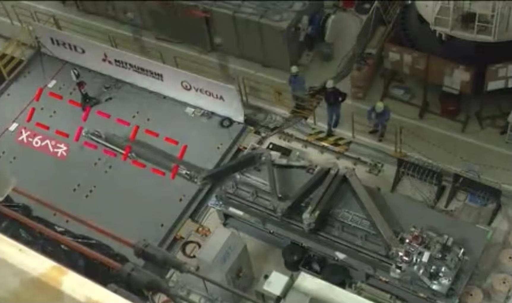 福岛第一核电站2号机组核残渣清理工作预计年内启动