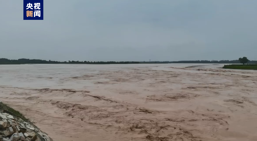黄河最大支流渭河出现2022年第1号洪水