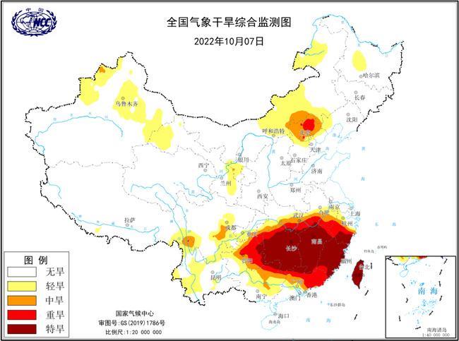 气象干旱橙色预警！浙江福建等地部分地区有特旱