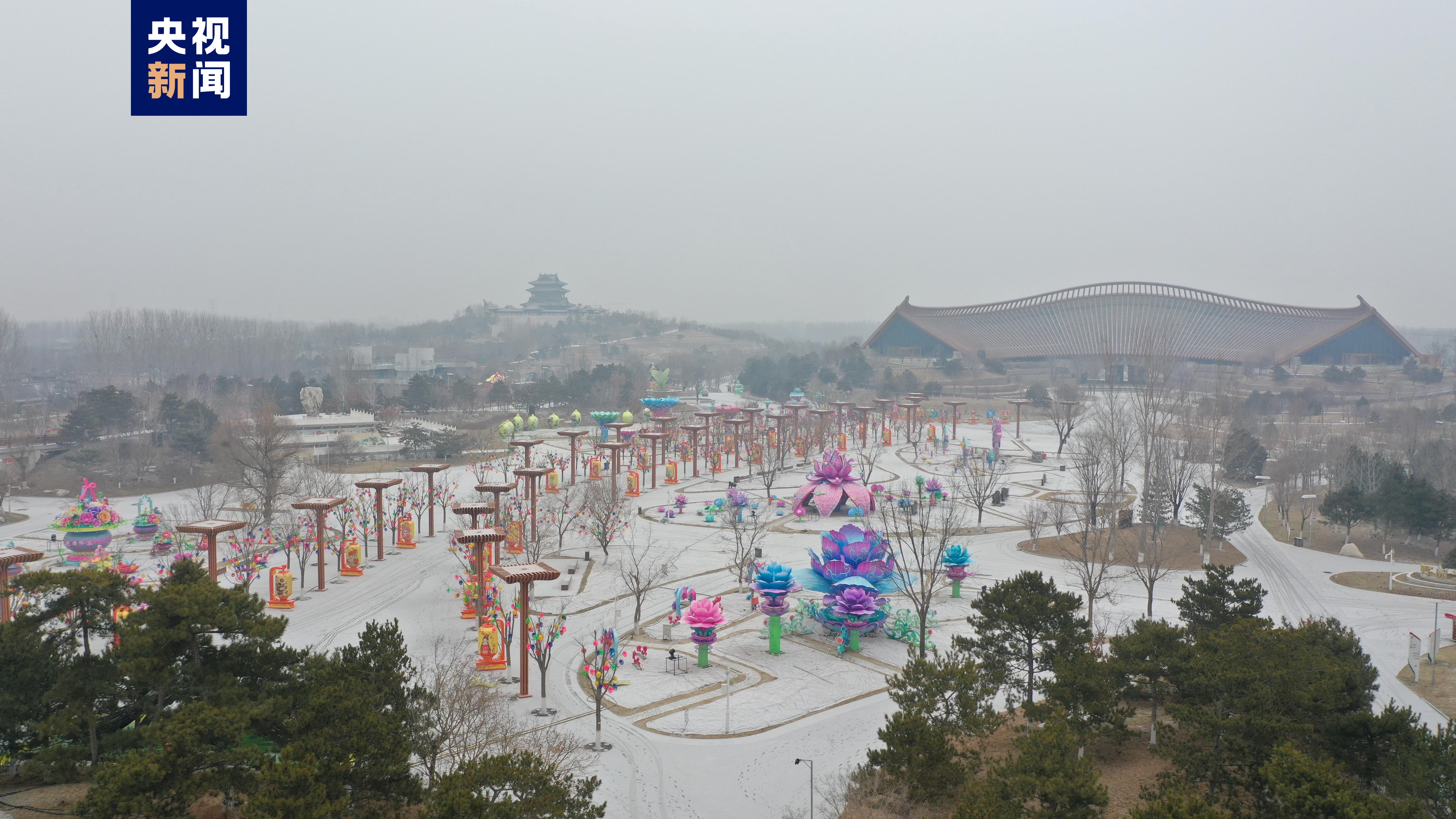 银装素裹！北京迎来2023年第一场雪