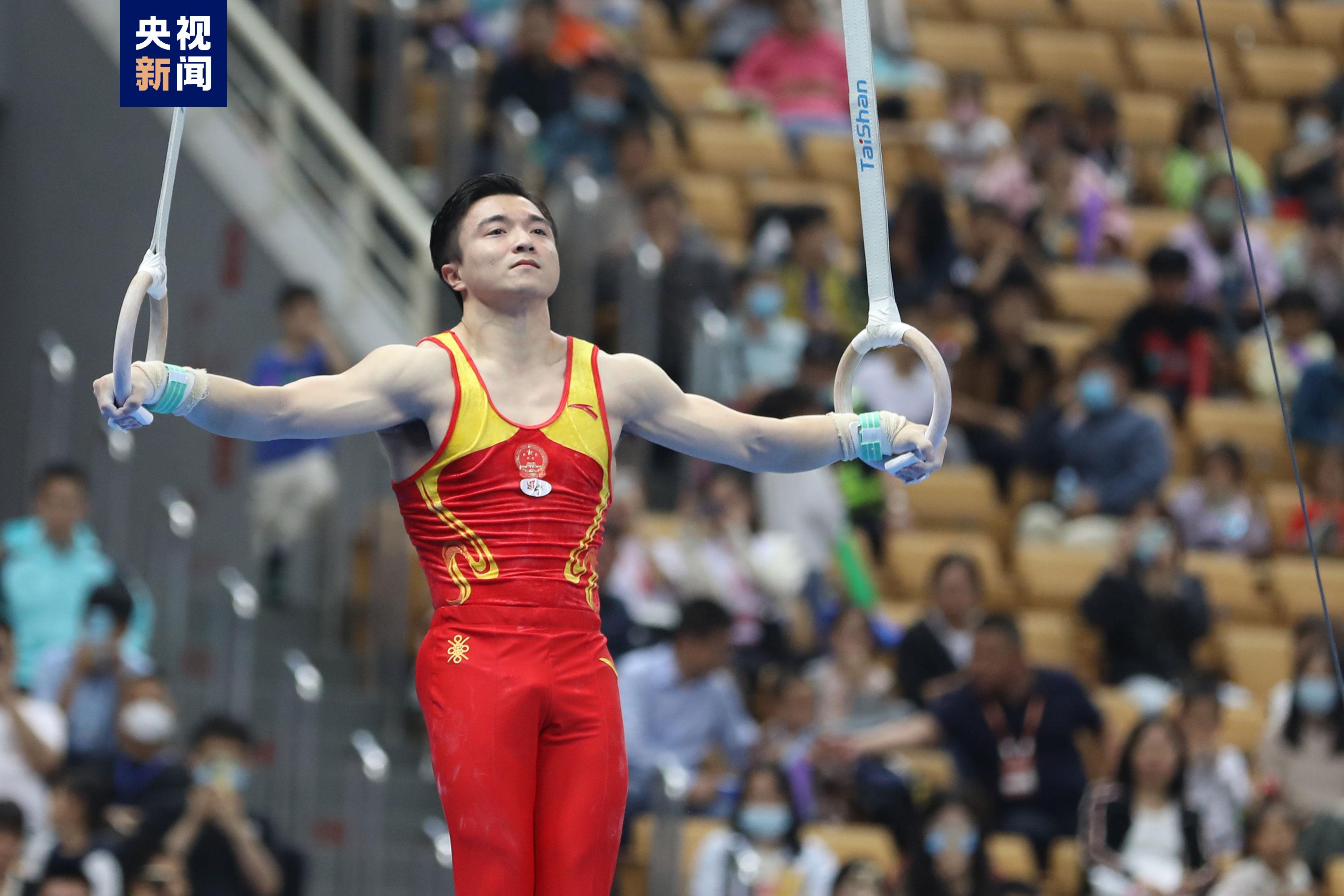 全国体操锦标赛 奥运冠军刘洋吊环摘金 邱祺缘夺个人项目第二冠