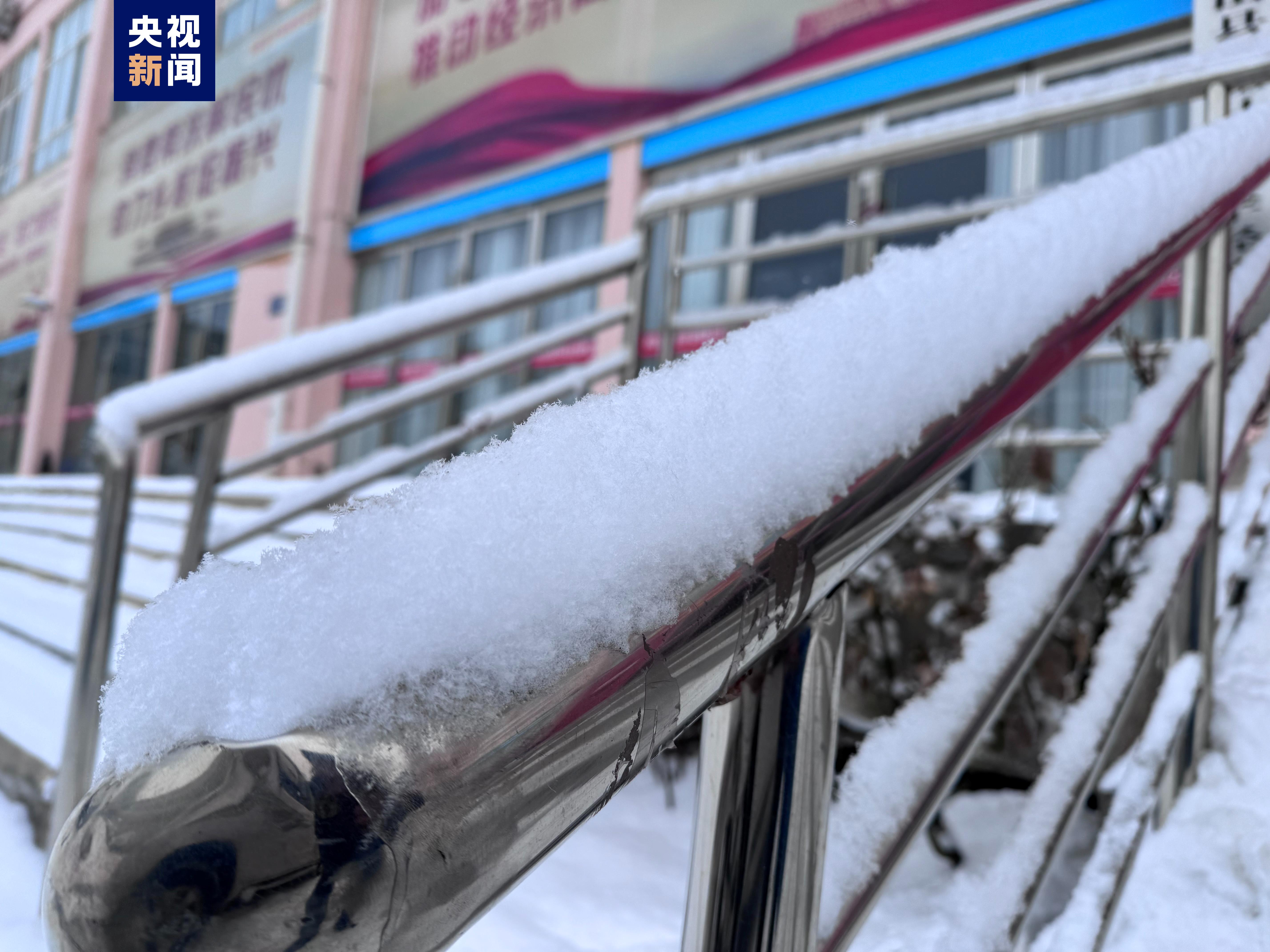甘肃75县区表露降雪 最大积雪量8厘米 最低气温