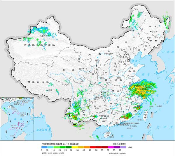 广东等部分地区遭遇短时强降水 多地仍将有雷暴大风或冰雹