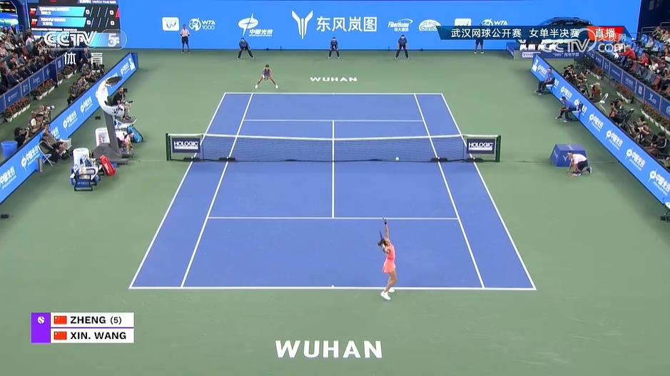 创历史！郑钦文战胜王欣瑜 成为首位打入中国WTA1000赛决赛本土选手