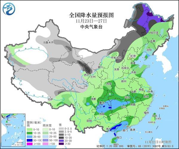 寒潮和大范围雨雪将至 这些地区会有大暴雪→