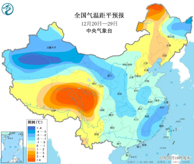 “一九”冷如“三九” 我国从南到北多地气温将持续刷新低