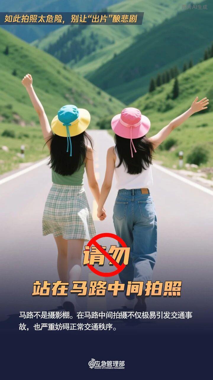 @假期出游的你 打卡照虽美 但这些“出片”方式不可取