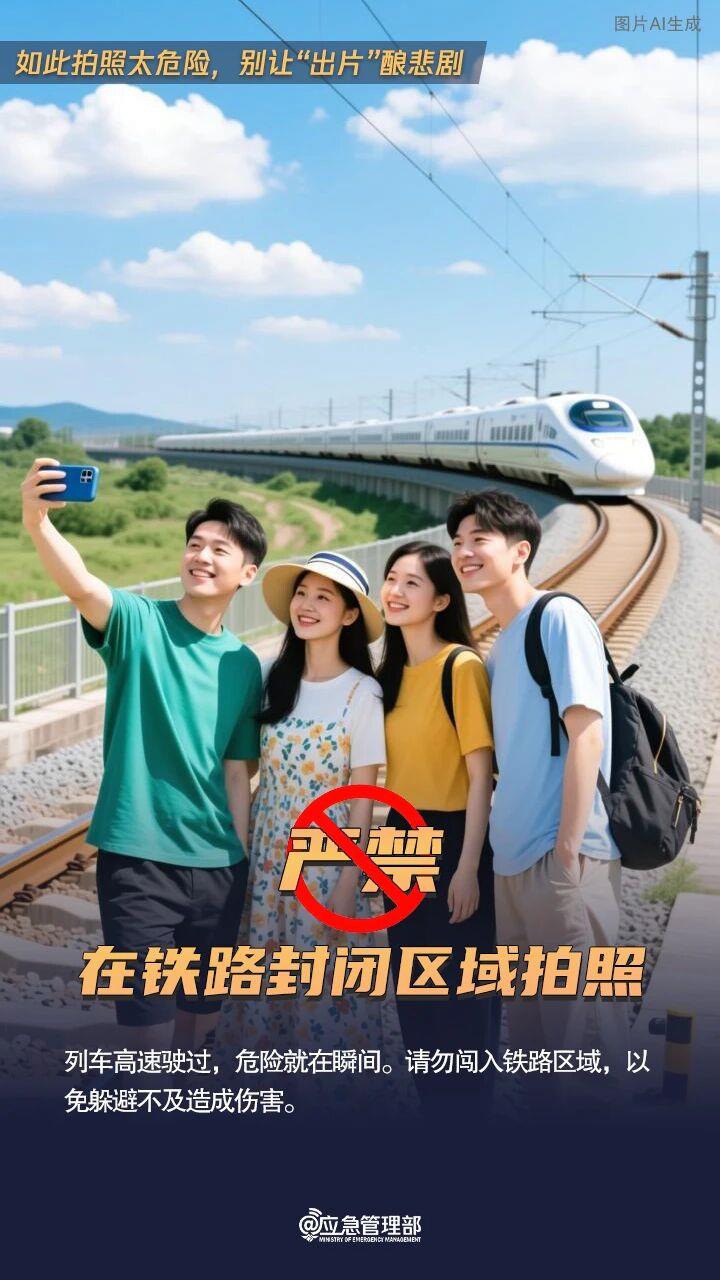 @假期出游的你 打卡照虽美 但这些“出片”方式不可取