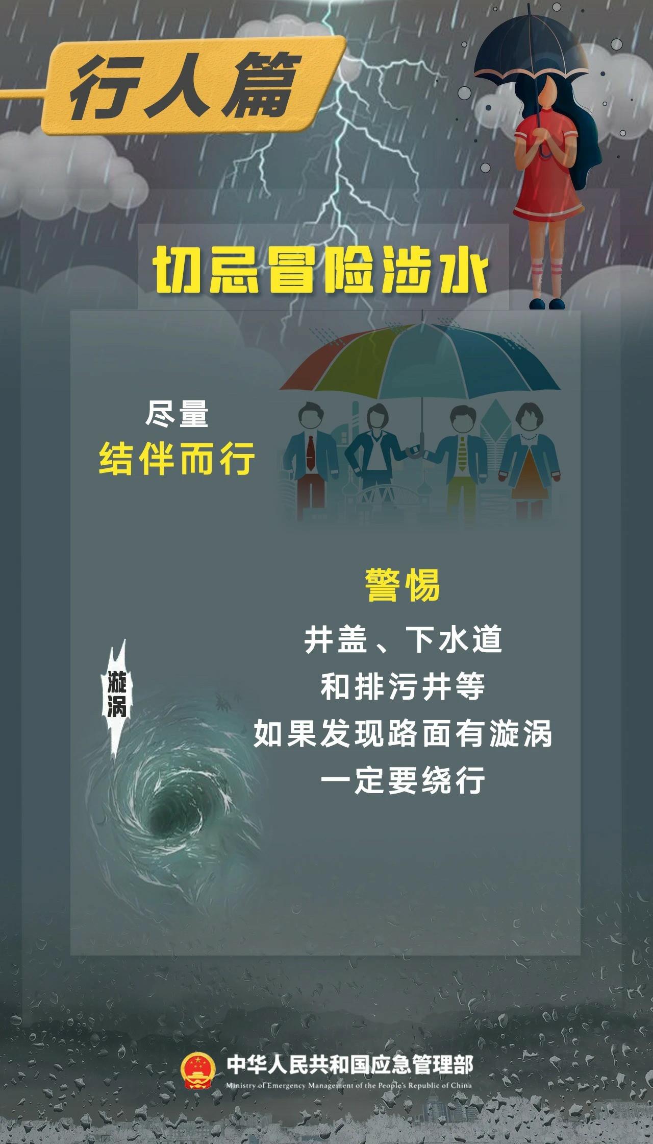 今起新一轮强降雨来袭 雨天出行要注意这些→
