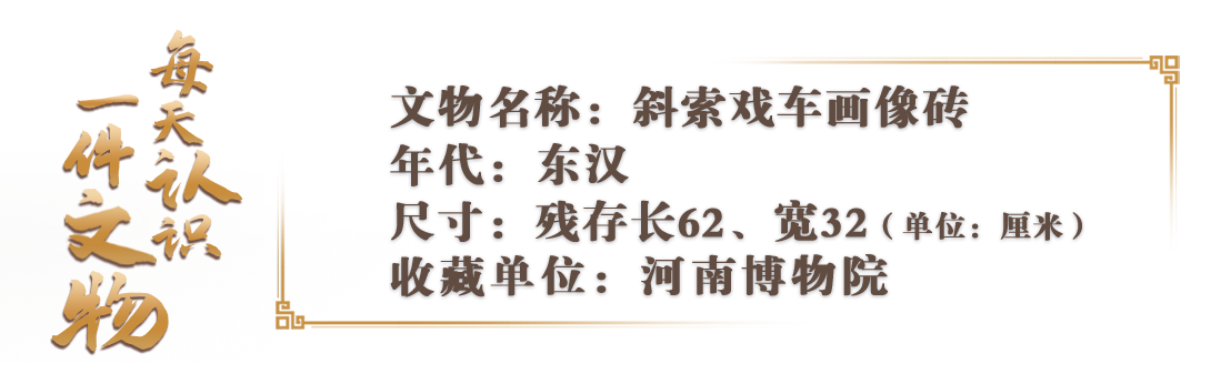 文博日歷丨東漢磚頭上竟有已經失傳的超棒雜技 速看→