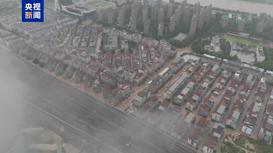强降雨致浙江丽水部分地区发生内涝 暂无人员伤亡报告