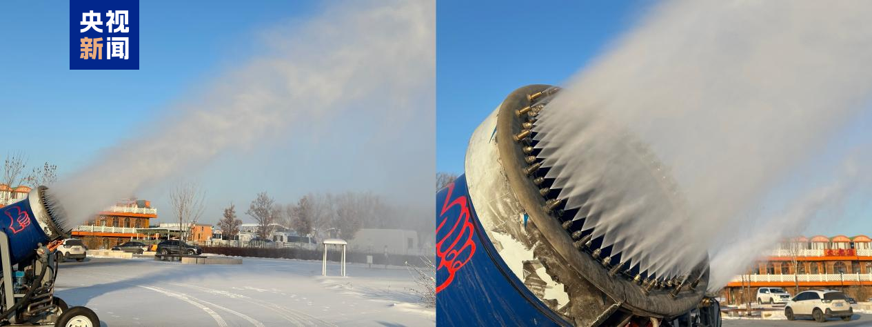 19米高!用雪超3000立方米 哈尔滨的“大雪人”又开工了