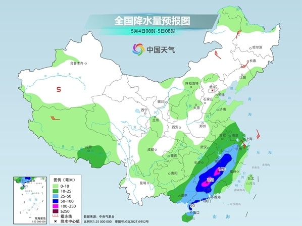 今明天江南华南局地仍有强降雨，东北多地明起迎大幅降温