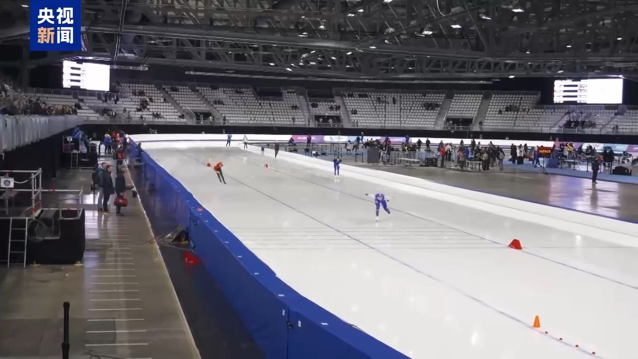 米兰冬奥会速滑场馆迎来首场测试赛