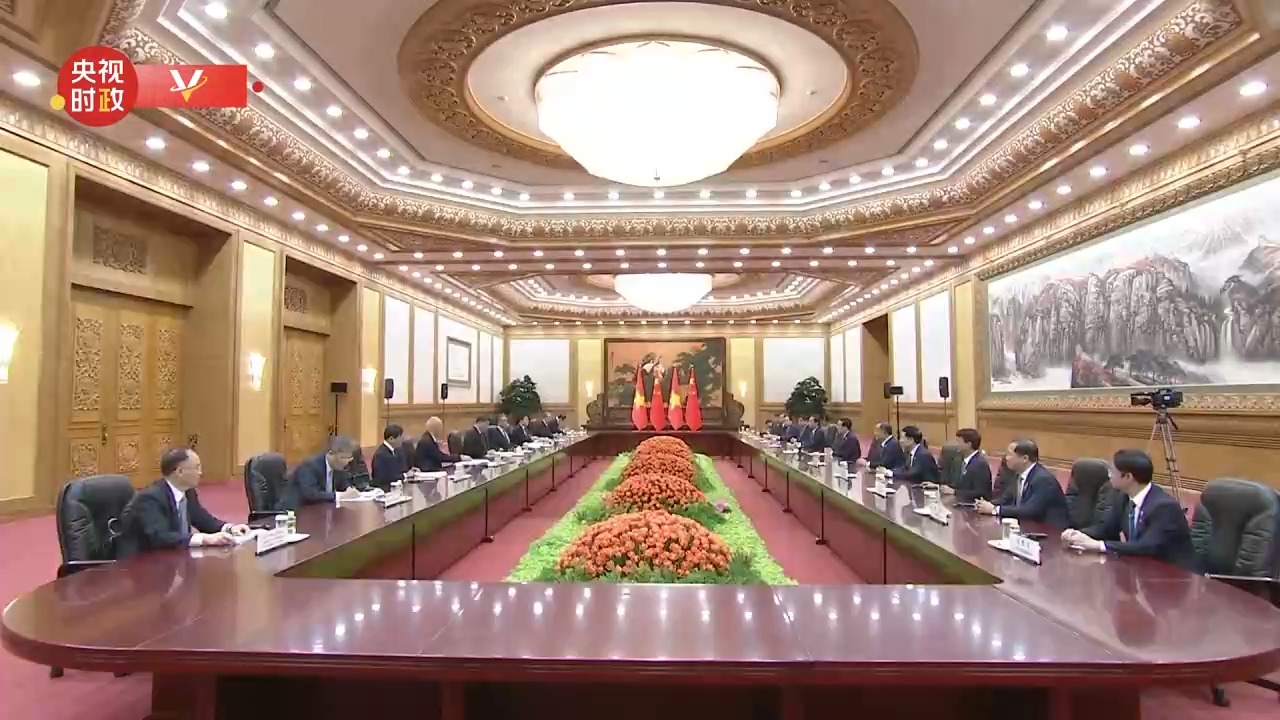 视频丨习近平会见越南国家主席武文赏