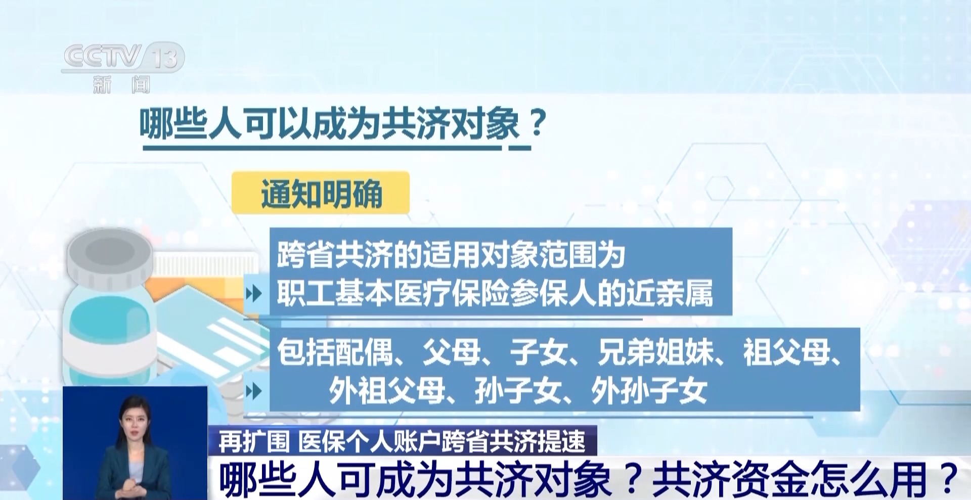 医保个人账户跨省共济来了 谁能共济、怎么共济