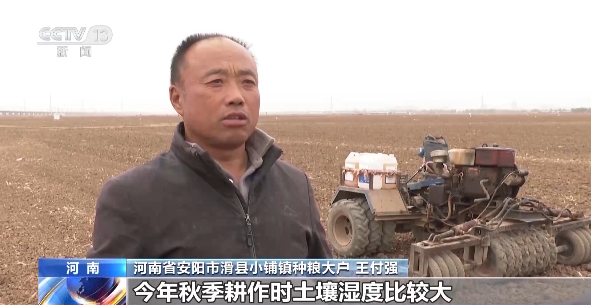 我国粮食主产区秋冬种基本结束 田管有序展开